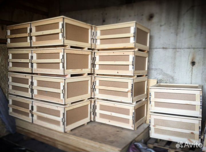 Ящик деревянный, транспортировочная тара