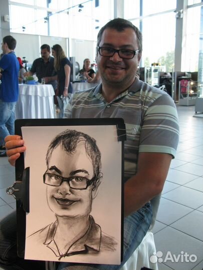 Шаржист на праздник