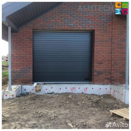 Секционные ворота alutech