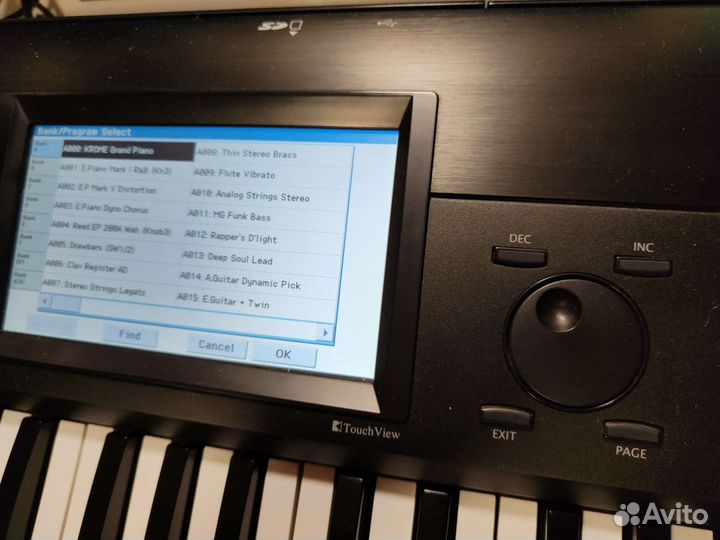 Синтезатор korg krome 73