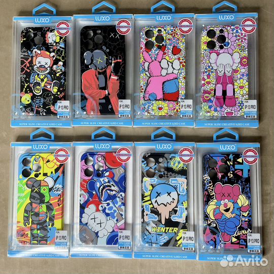 Светящийся чехол на iPhone 13 Pro Luxo