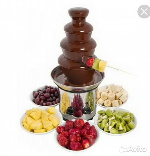 Шоколадный фонтан в аренду