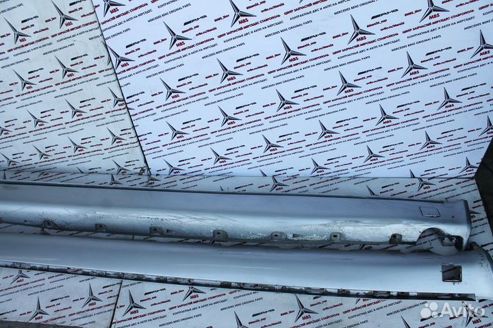 Порог мерседес w140 лонг дорест