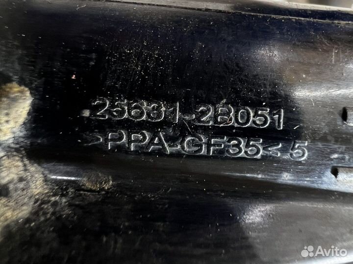 Патрубок антифризный с фланцем термосата G4FC