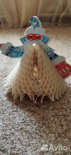 Игрушки из пергаментной бумаги СССР