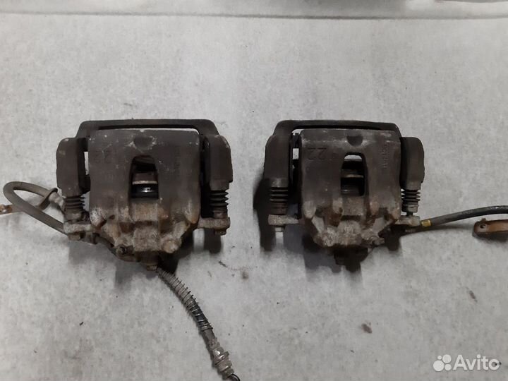 Передние суппорта Киа Рио 3/ Kia Rio 3