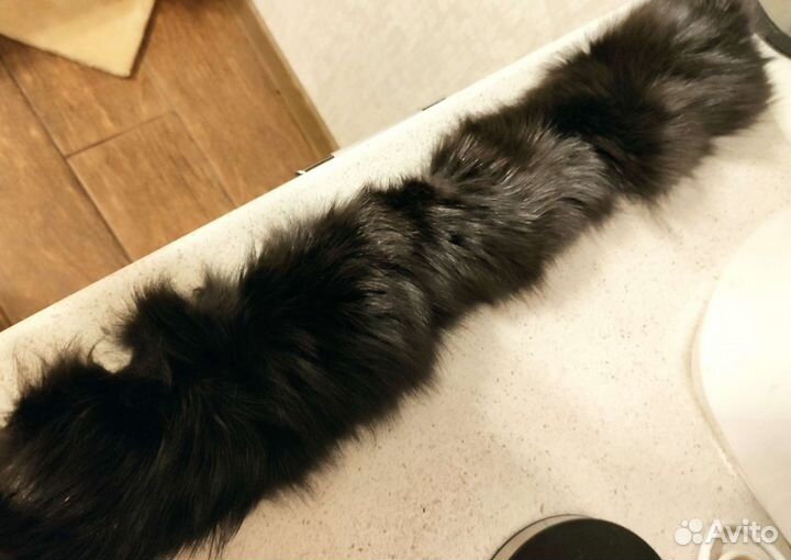 Воротник из натурального меха