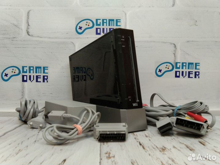 Игровая консоль Nintendo Wii Черная