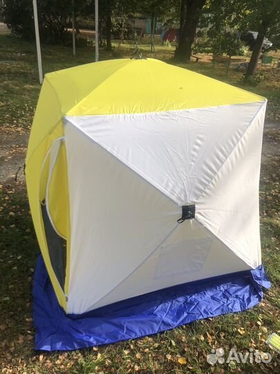 Палатка зимняя стек куб1