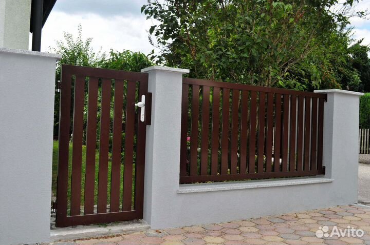 Забор из металла