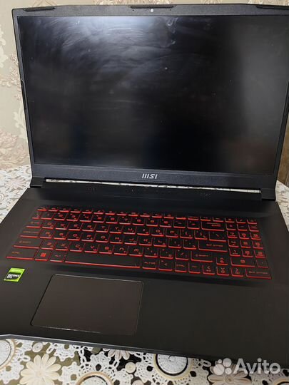 Игровой ноутбук msi katana gf76