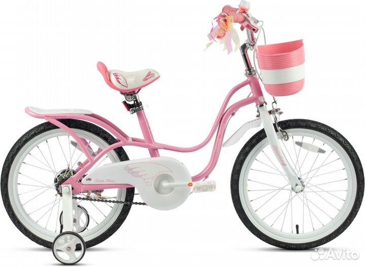 Велосипед Royal Baby Little Swan 18 с багажником с