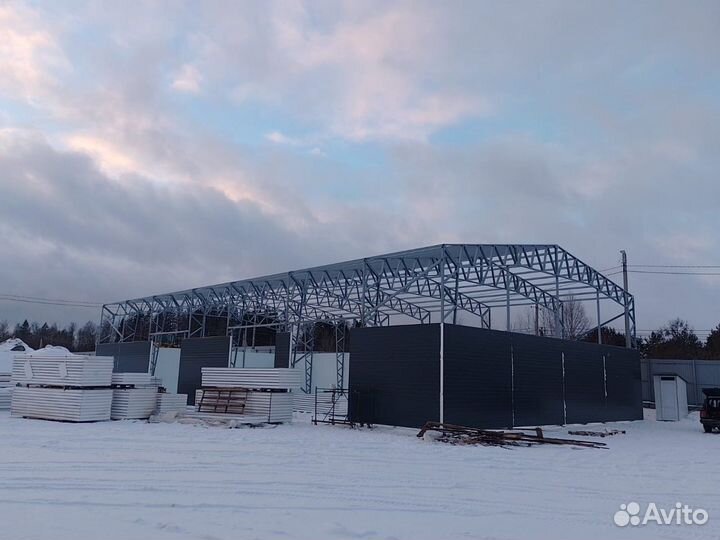 Строительство быстровозводимых ангаров и складов