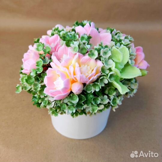 Букет цветов из мыла 