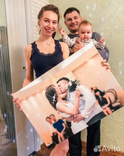 Печать фото на холсте в Хабаровске