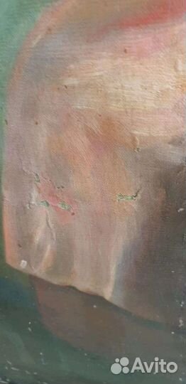 Картина старинная Святочные гадания