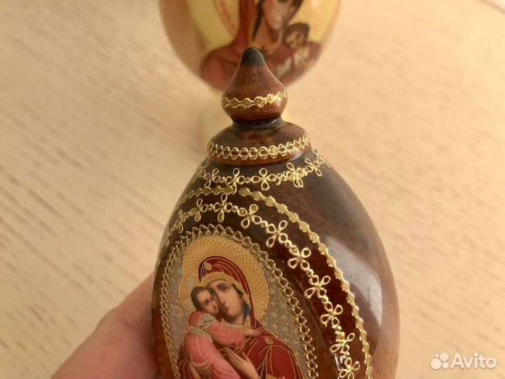 Яйцо пасхальное икона сувенир