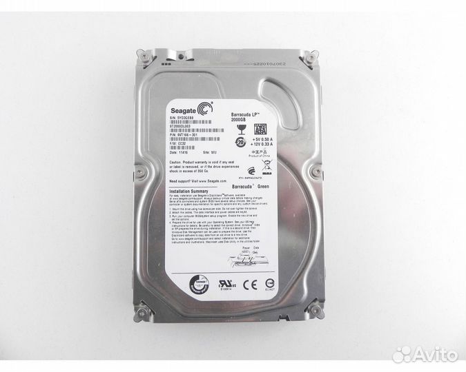 Жесткий диск Seagate Barracuda 2тб