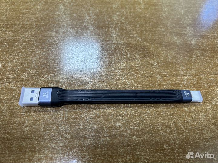 Кабель USB 3.1 Type-C to Type-A 10Gbps (13 см)
