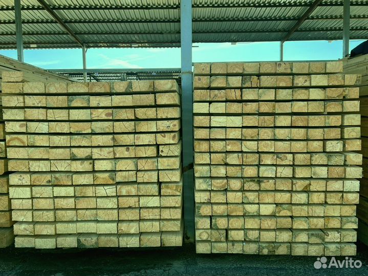 Доска обрезная 50х200х6000мм с доставкой