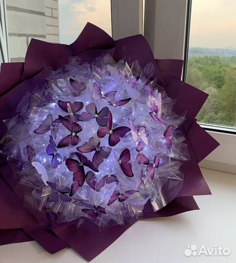 Букет из бабочек