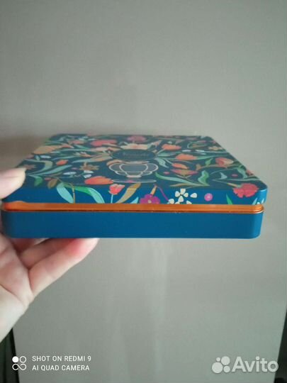 Коробка подарочная. Металл. Италия