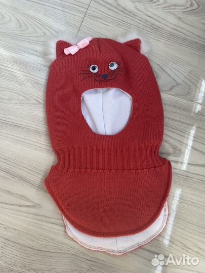 Шапка-шлем для девочки