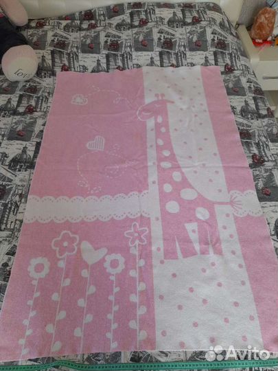 Одеяло байковое детское