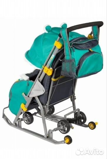 Санки коляска ника kids