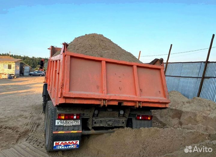 Песок, Щебень