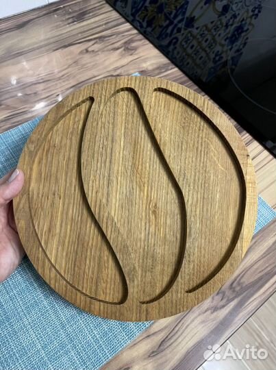 Деревянная сырная тарелка