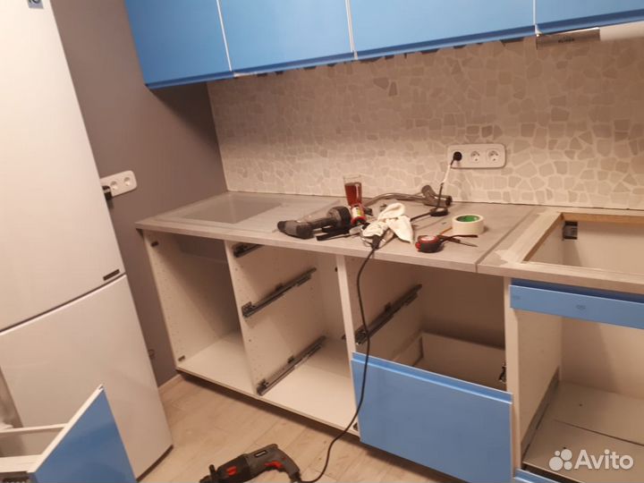 Сборка мебели, стеллажей, торгового оборудования