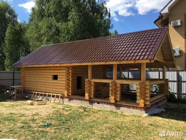 Подъём деревянных домов, бань