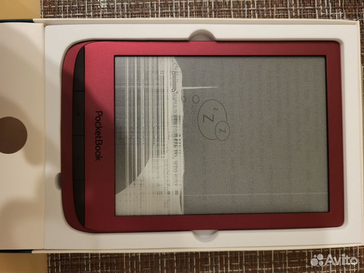 Pocketbook 628 (черный и красный)