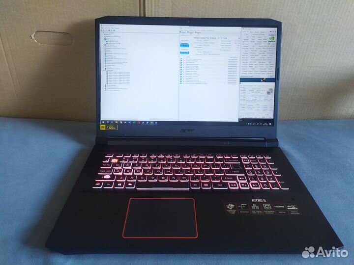 Игровой ноутбук Acer Nitro 5 /17.3/ RTX2060