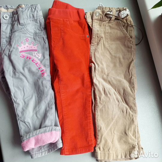 Вещи пакетом на девочку 80-86