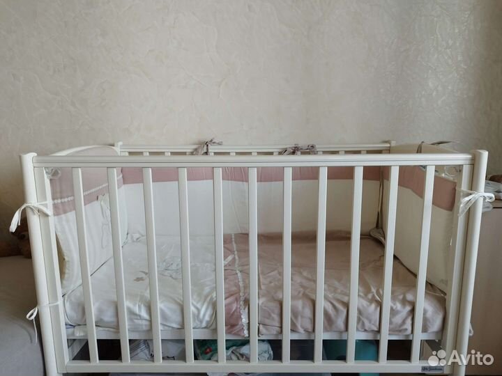 Бортики в детскую кроватку бу