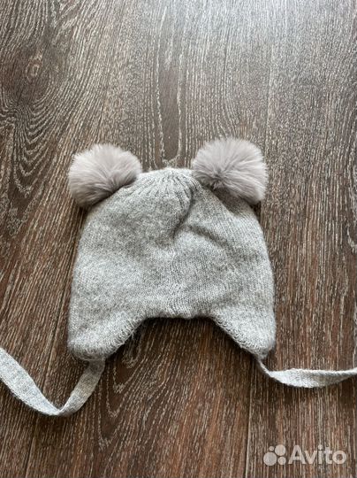 Комплект шапка и снуд