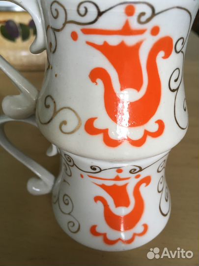 Фарфоровые чашки СССР