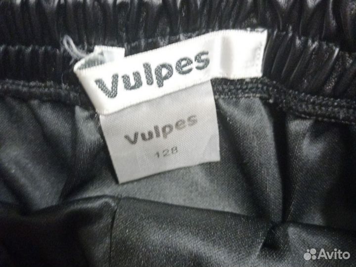 Кожаная юбка