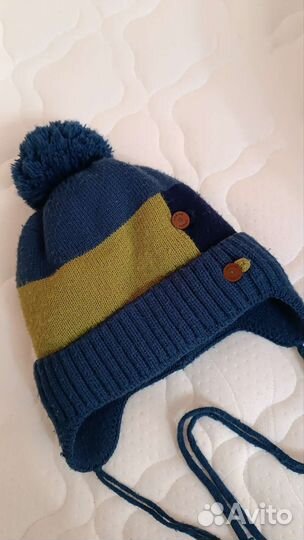 Шапка для мальчика зимняя б/у