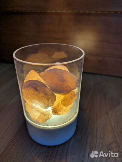 Светильник ночник солевой