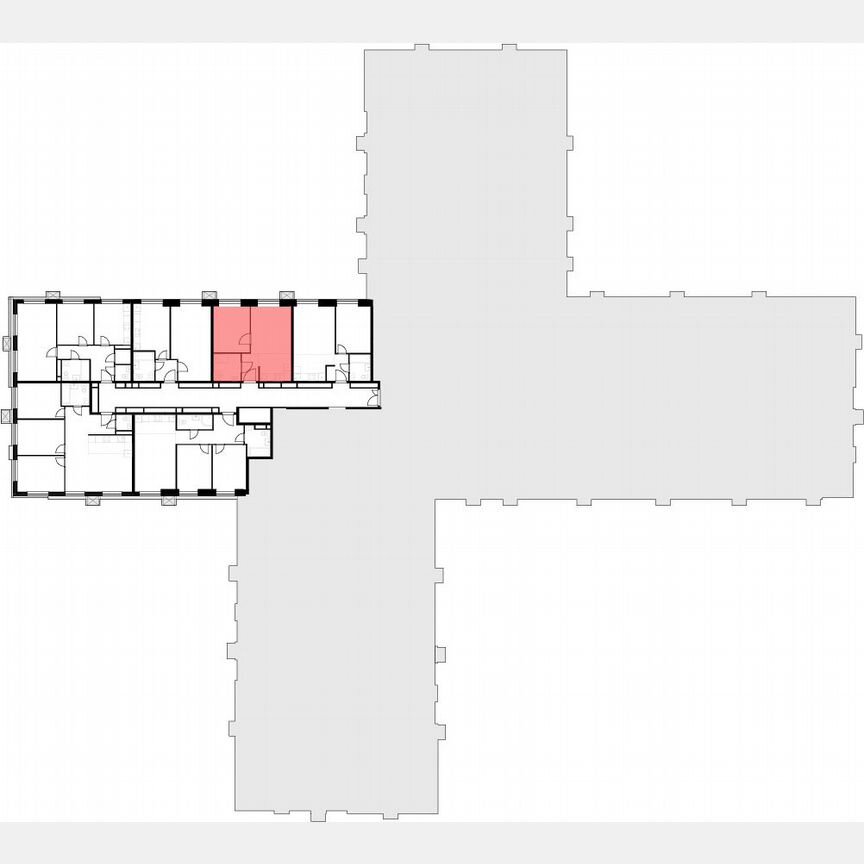 1-к. апартаменты, 39,2 м², 23/30 эт.