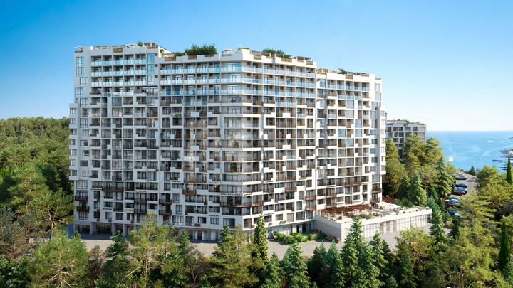 1-к. квартира, 68,9 м², 15/16 эт.