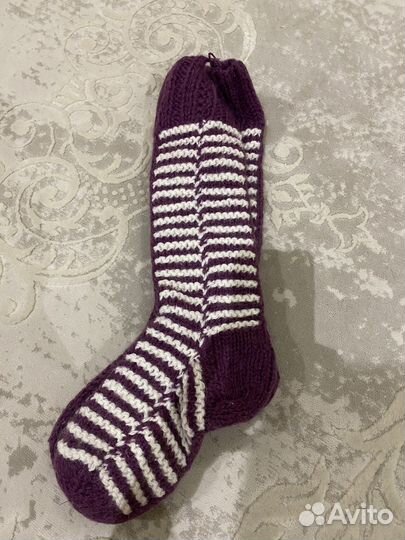 Носки гетры тёплые,ручной работы 39-41 р