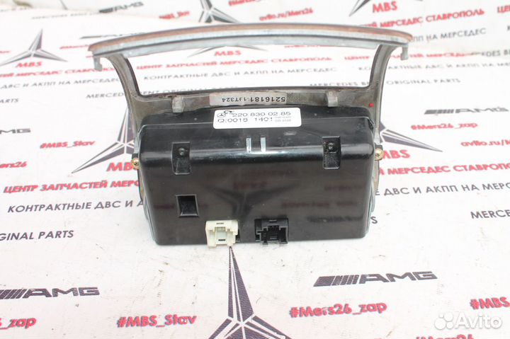 Панель заднего климата w220 мерседес