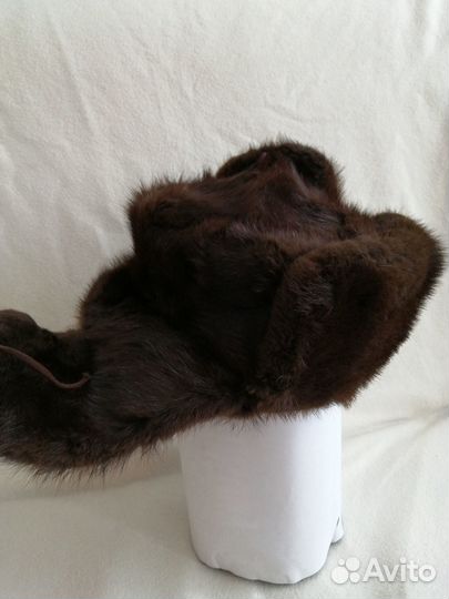 Шапка ушанка (нат мех-кролик)