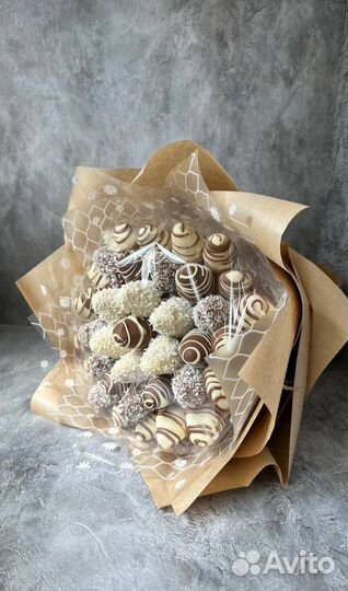 Клубника в шоколаде букеты