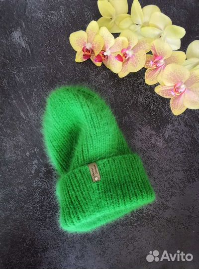 Зимняя шапка из пуха норки