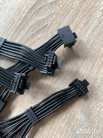 12vhpwr угловой 16pin rtx 4080/4090 3x8/4x8pin